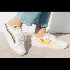 Soludos Rainbow Wave Sneakers - Women’s Size 8